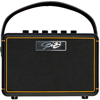 Amplificador Seizi Smart Amp Black - Combo para Guitarra 10W 1x4" c/ efeitos