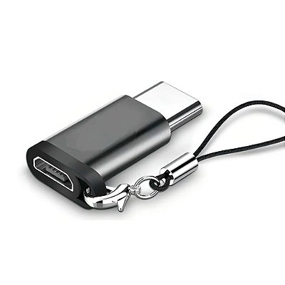 Adaptador USB V8 Fêmea / USB C Macho - Custom Sound CS906