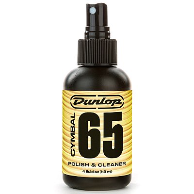Limpador para Pratos de Bateria Dunlop 6434 F65 Cymbal Polish & Cleaner 118ml