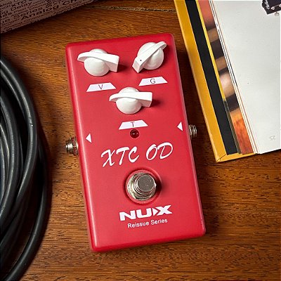 Pedal NUX XTC OD Overdrive / Distortion - SEMINOVO