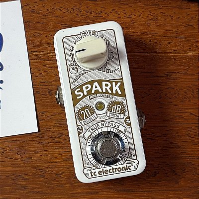 Pedal Tc Electronic Spark Mini Booster - SEMINOVO
