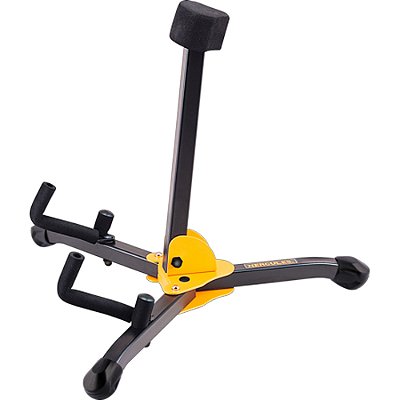 Suporte Hercules GS402BB Mini para Guitarra e Baixo - dobrável - Mini Electric/Bass Guitar Stand