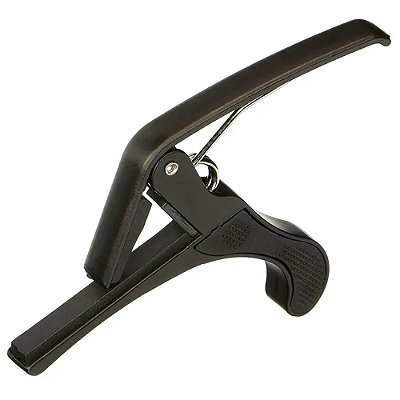 Braçadeira Capotraste Dolphin Delrin Para Violão e Guitarra Haste Longa - preto - 10231
