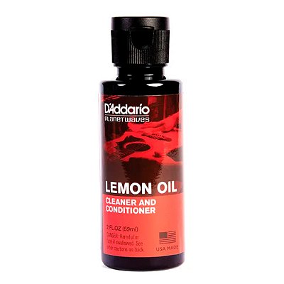 Óleo de Limão D'Addario PW-LMN Lemon Oil - Cleaner and Conditioner - 59ml