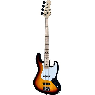 Baixo 4 Cordas Shelter JB75PRO 3 Tone Sunburst - Jazz Bass