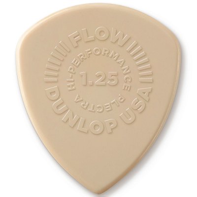 Palheta Dunlop 541P125 Flow Nylon 1.25mm - 12 unidades