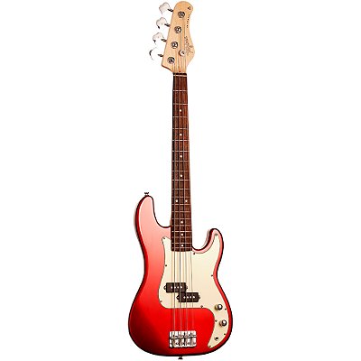 Baixo 4 Cordas Escala Curta Tagima TW-65 MINI Candy Apple Escala Escura - Short Scale