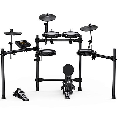 Bateria Eletronica NUX DM210BT - 8 peças - Mesh Head