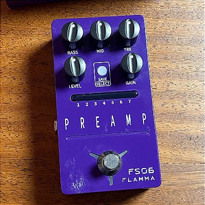 Pedal Flamma FS06 Preamp - SEMINOVO