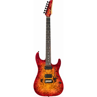 Guitarra Seizi Katana Shadow Ozielzinho Ozielzinho HH Nebula Burst Poplar Burl c/ Bag
