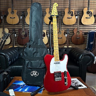 Guitarra SX STL50 Candy Apple Red Maple c/ Bag - TL