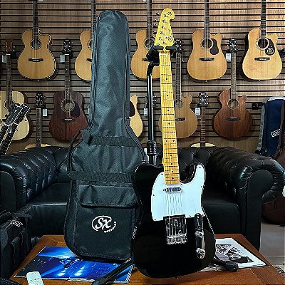Guitarra SX STL50 Black Maple c/ Bag - TL