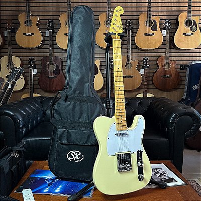 Guitarra SX STL50 Vintage White Maple c/ Bag - TL