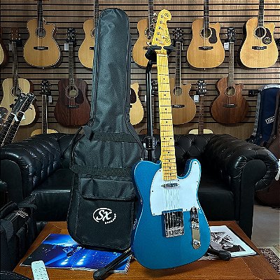 Guitarra SX STL50 Lake Placid Blue Maple c/ Bag - TL