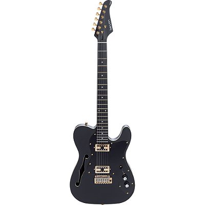 Guitarra Benson Brave One Tele Thinline HH Satin Black com Bag - Valdinete de Souza