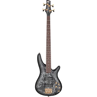 Baixo 4 Cordas Ibanez SR300EDX-BZM Black Ice Frozen Matte - SR Series