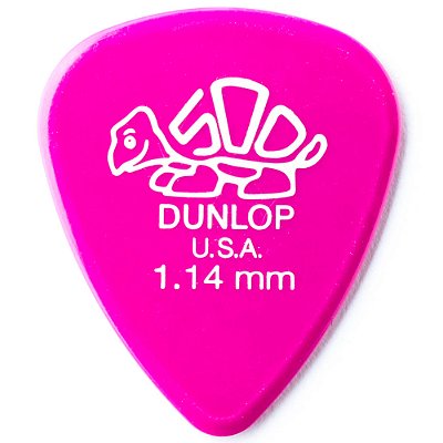 Palheta Dunlop 41-114 Delrin 500 1.14mm - unidade