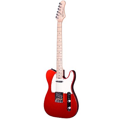 Guitarra Crafter Charlotte T MP Candy Apple Red Maple c/ Bag