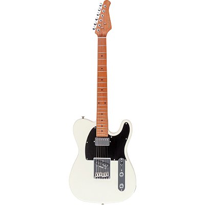 Guitarra Benson Tele HS Hardy Series 905 Olympic White Chrome - T 905 M OW/BK - c/ bag