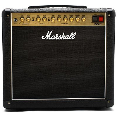 Amplificador Marshall DSL20CR - Combo valvulado para guitarra 20W 2 canais