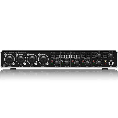 Interface de Audio Behringer U-PHORIA UMC404HD - USB