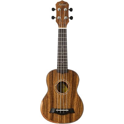 Ukulele Kalani Maori Soprano Koa Natural Acústico com Bag KAL 420 SK