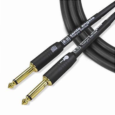 Cabo Santo Angelo Tokyo Cable 15ft 4,5m Reto-Reto com plugs automute