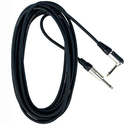 Cabo Rockcable 6,0m Emborrachado P10 x P10 Reto-L RCL30256D6