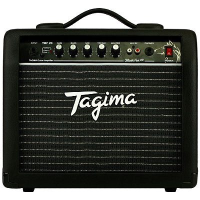 Amplificador Tagima Black Fox 20 Combo para Guitarra 2ch 1x6,5" 20w - TBF 20 - BK