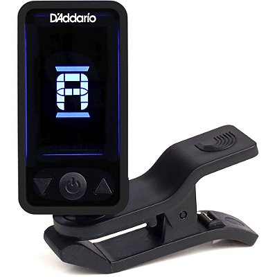 Afinador de Clip D'Addario PW-CT-17BK Eclipse Tuner Preto - cromático