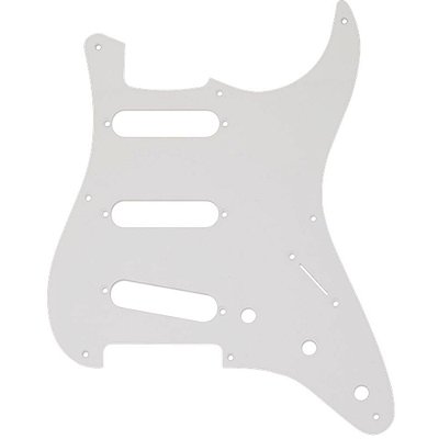 Escudo Branco 1 Camada SSS para Guitarra Stratocaster Dolphin 7971