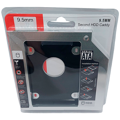 Adaptador Caddy 9,5mm Para Dell Inspiron 14 3421 15 3521
