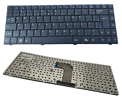 Teclado Compatível Positivo Premium N8110 Mp-09p83us-3602 Preto Br (SKU: T2495)