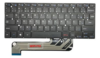 Teclado Compativel Com Compaq Presario Cq25 Preto Br Abnt2 (SKU: T2708)