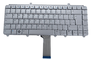 Teclado Compatível Dell Inspiron 1545 1520 1525 Prata Br Ç