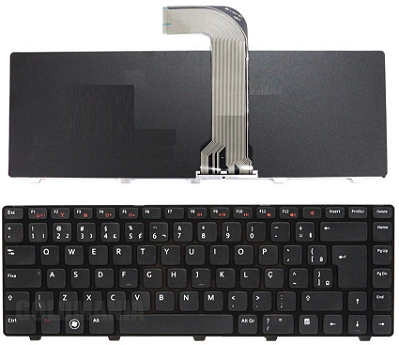 Teclado Compatível Com Dell Inspiron N4050 preto Br (SKU: T2561)