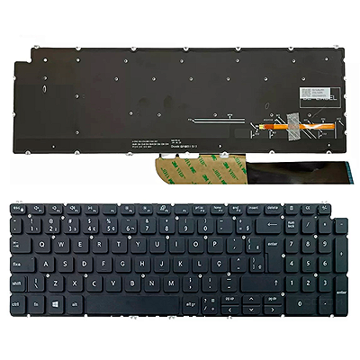 Teclado Para Dell 15 3501 P90f P90f002 3502 P90f003 Abnt2 Br