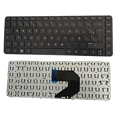 Teclado Para Hp G4-2000 673608-201 680555-201 Com Moldura