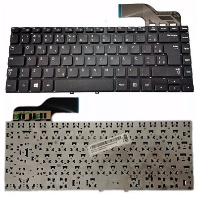 Teclado Compatível Notebook Samsung Np270 Np270e4e Np275 Br (SKU: T2443)