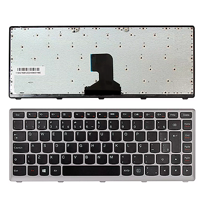 Teclado para Notebook Lenovo IdeaPad P400 | Preto ABNT2