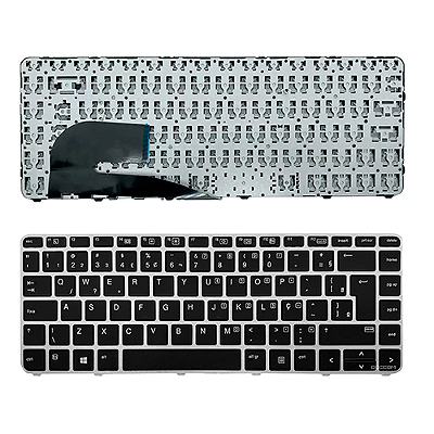 Teclado Compatível Hp Elitebook 740 745 840 848 G3 Abnt Br (SKU: T2702)