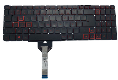Teclado Para Notebook Acer Nitro 5 An515-56 Abnt2 (SKU: T3013)