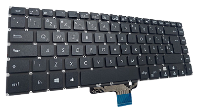 Teclado Compatível Notebook Vivobook Asus X510u X510ur (SKU: T3015)