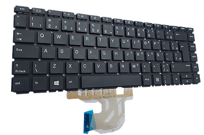 TECLADO PARA NOTEBOOK HP PROBOOK G6 G7 440 445 - PRETO BR (SKU: T2415)