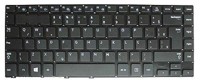 TECLADO PARA NOTEBOOK SAMSUNG NP370R4E - BLACK BR (SKU: T2740)