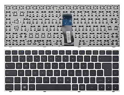 TECLADO PARA NOTEBOOK POSITIVO PREMIUM XS3210 MP-12R78PA-43022 - PRETO - BR - FRAME CINZA (SKU: T2418)