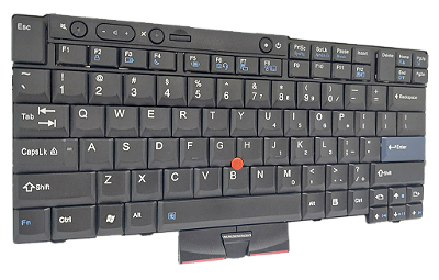 TECLADO PARA NOTEBOOK IBM LENOVO THINKPAD T410 T420 - PRETO US (SKU: T2581)