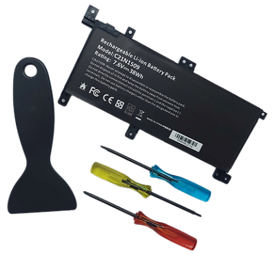 Bateria para notebook ASUS C21N1509 X556UA X556UB X556UF 7.6V 38Wh - ASX556G7 (SKU: 3081)