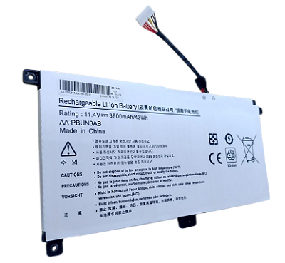 Bateria para notebook SAMSUNG NP300E5M AAPBUN3AB - 11.1V 3900mAh 43Wh (SKU: 2093)
