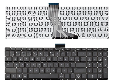 TECLADO PARA NOTEBOOK HP 15-BS 15-BP PRETO BR
